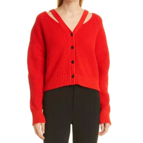 Proenza Schouler Cotton and Cashmere Sweater - Picture 1 of 12